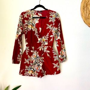 Motel, free people, romper size medium